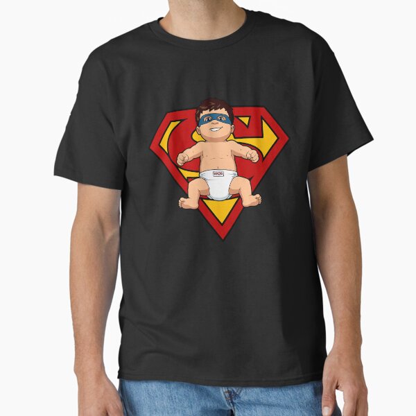 Baby Superhero Bros – Cute Cartoon Hero Illustration T-Shirt