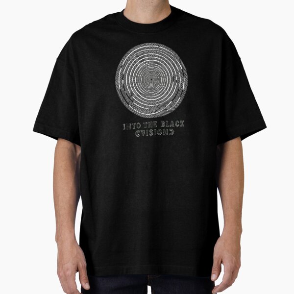 Hypnotic Black & White Spiral Illusion - Op-Art Rope Design T-Shirt