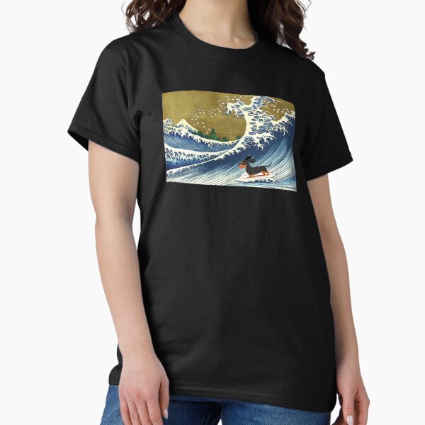 Black Dachshund Weiner Dog T-Shirt