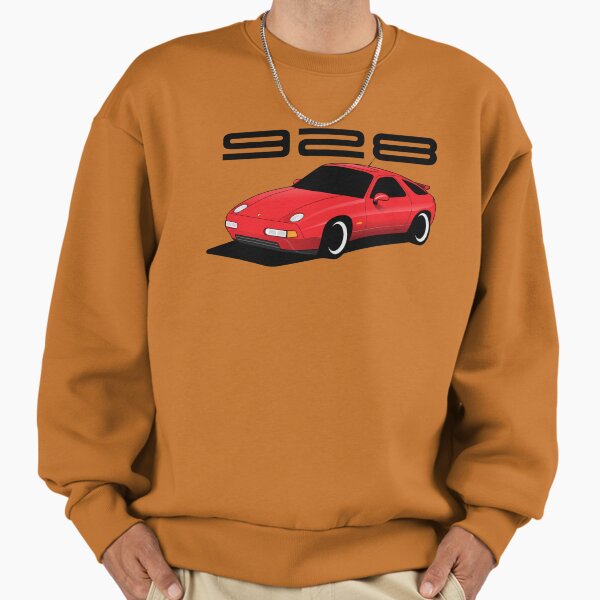 Porsche 928 Illustration Red Sweatshirt