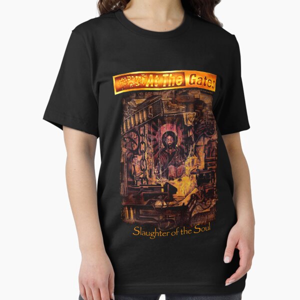 Slaughter of the Soul by At the Gates - Classic Old School Swedish Melodic Death Metal T-Shirt