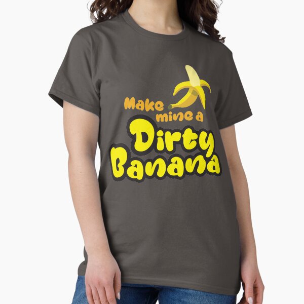 Dirty Banana - Cocktail - Yellow and Black T-Shirt