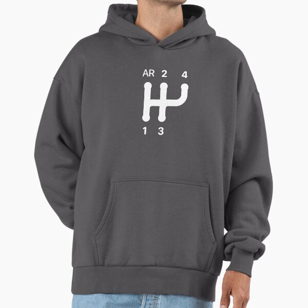 2CV Gear Shift Pattern Hoodie