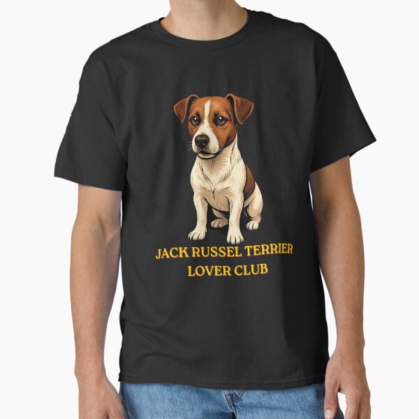 Jack Russell Dog Lover Club Cute Small Dog Pet Lover Shirt T-Shirt