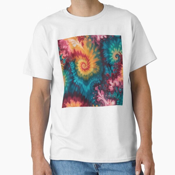 Colorful Psychedelic Swirl Patterns T-Shirt