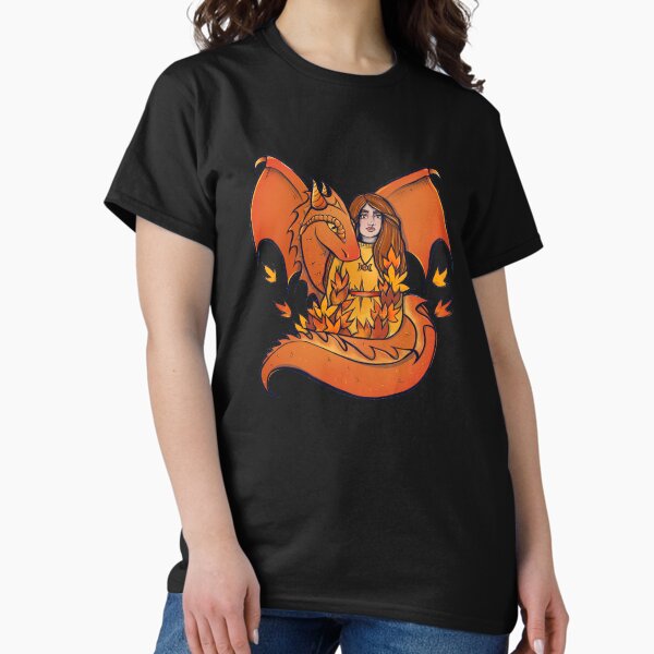 Autumn Dragon Goddess T-Shirt