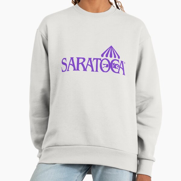 Saratoga Springs Race Track Purple Sweatshirt