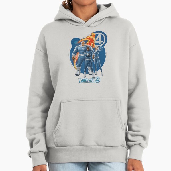 Marvel The Fantastic Four First Steps Heroic Family Shot Hoodie