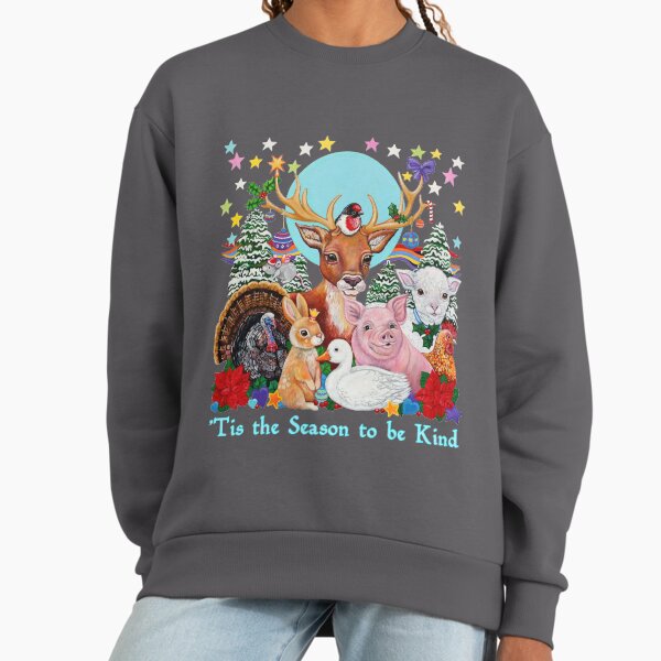 'Tis the Season to be Kind - Christmas kindness message Sweatshirt