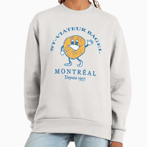 Bagels Are booming ST Viateur Bagel Montreal Depuis 1957 Sweatshirt