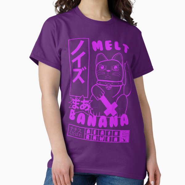 Melt Banana purple T-Shirt