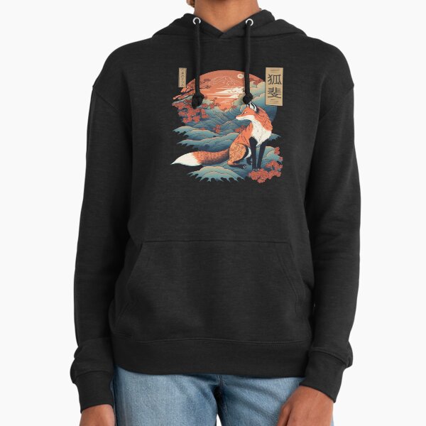 Japanese Fox 5 Hoodie