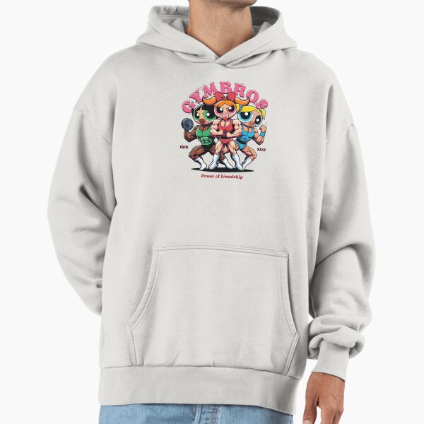 Gymbros Powerpuff Boys: Unleash Your Inner Superhero at the Gym! Hoodie