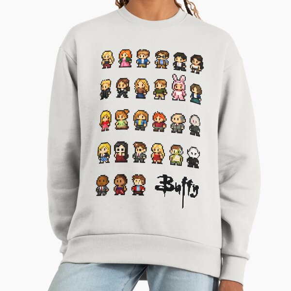 Buffy 8 bits cast Sweatshirt