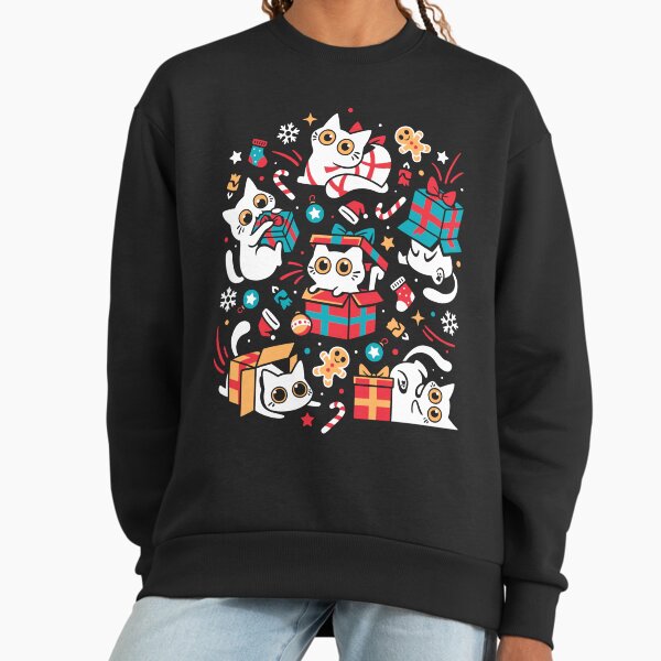 Christmas Cat Party - Xmas Gifts Sweatshirt