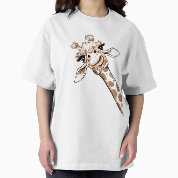 Sketch Giraffe Art T-Shirt