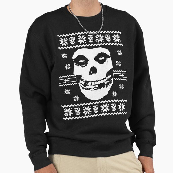 Misfits Christmas Jumper - Crimson Ghost - Punk Sweatshirt