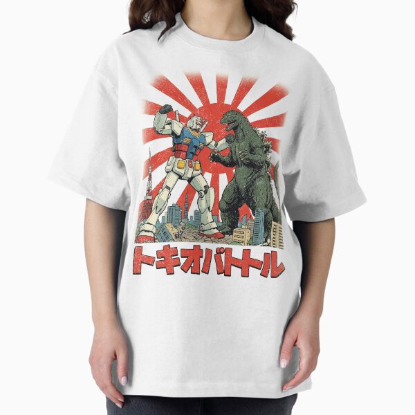 Gundam vs Godzilla T-Shirt