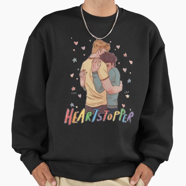 Nick And Charlie Heartstopper Sweatshirt, Heartstopper Rainbow Leaves Sweatshirt, Heartstopper Sweat Sweatshirt