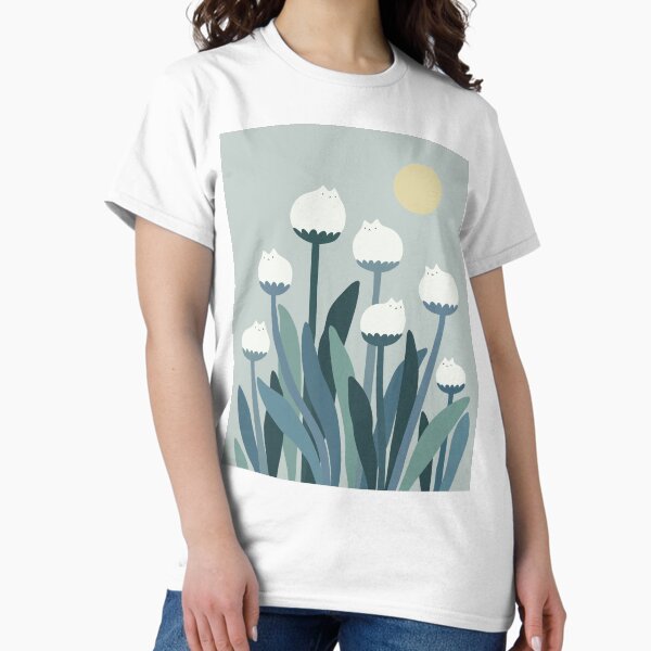 Cat and Plant 76 T-Shirt