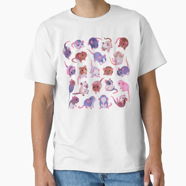Fancy rat - pink T-Shirt