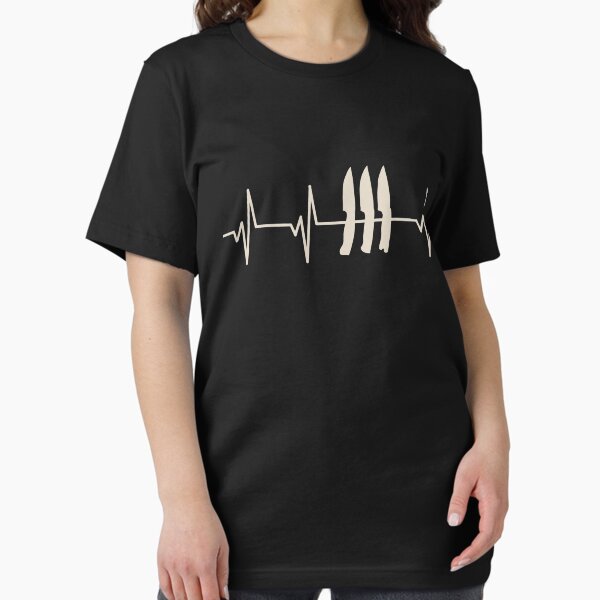 Knife Making Heartbeat Pulse Gift For Knife Makers T-Shirt