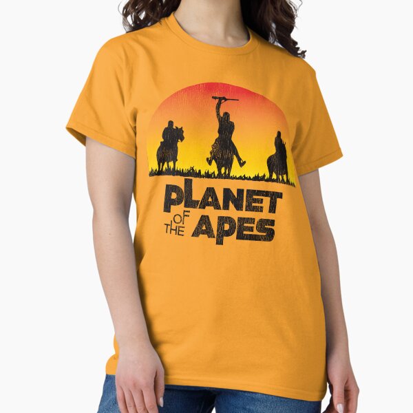 Planet Of The Apes Sunset Lts Worn T-Shirt