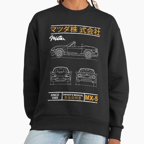 Blueprint of the MX-5 Miata Sweatshirt