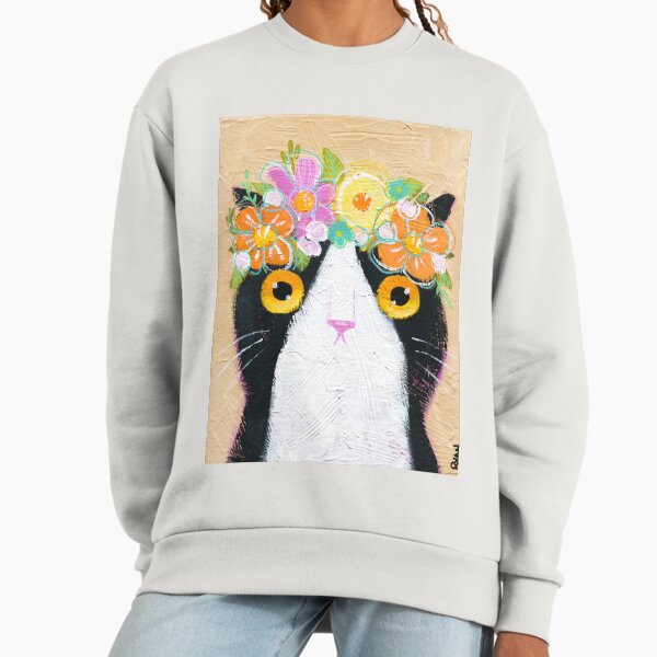 Kitty's Flower Crown Sweatshirt