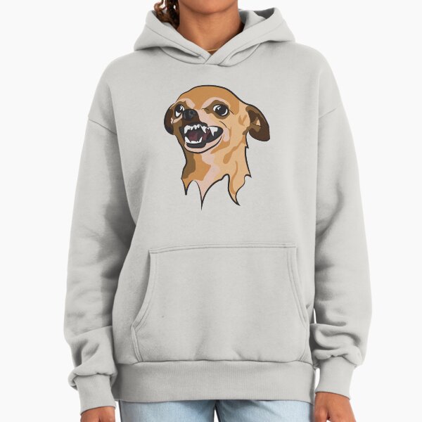 Angry Chihuahua cartoon Hoodie