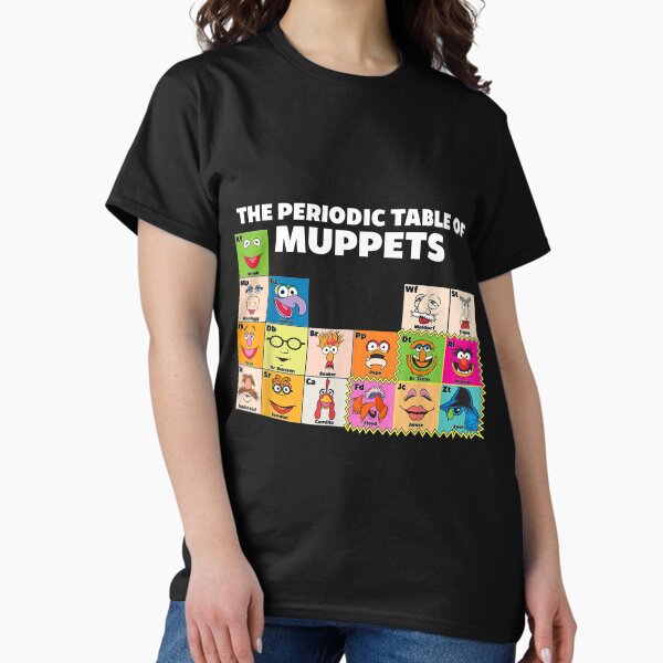 The Muppets Periodic Table Of The Muppets T-Shirt