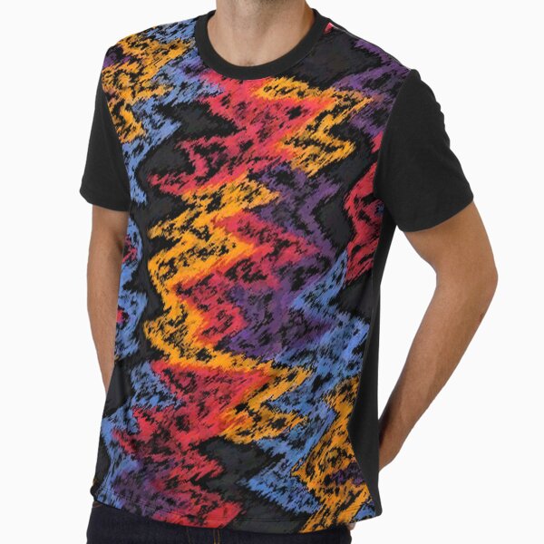 Nothing But Net Retro Pattern Graphic T-Shirt
