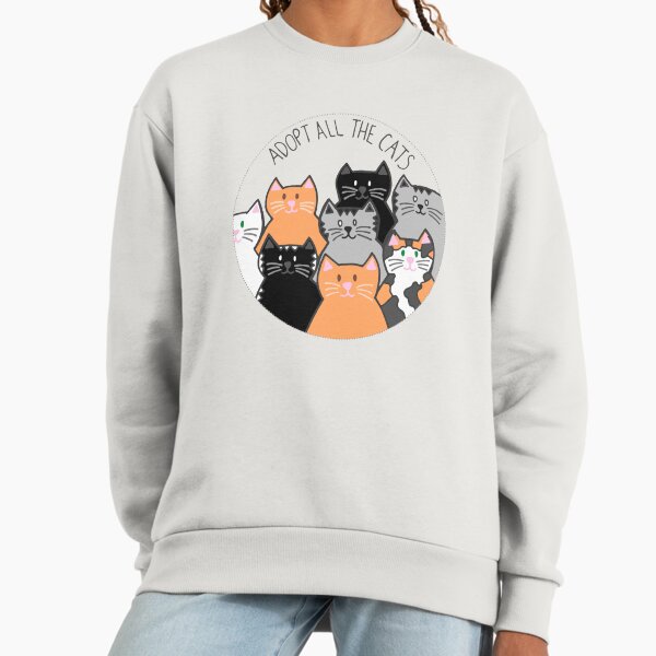 Adopt All the Cats Sweatshirt
