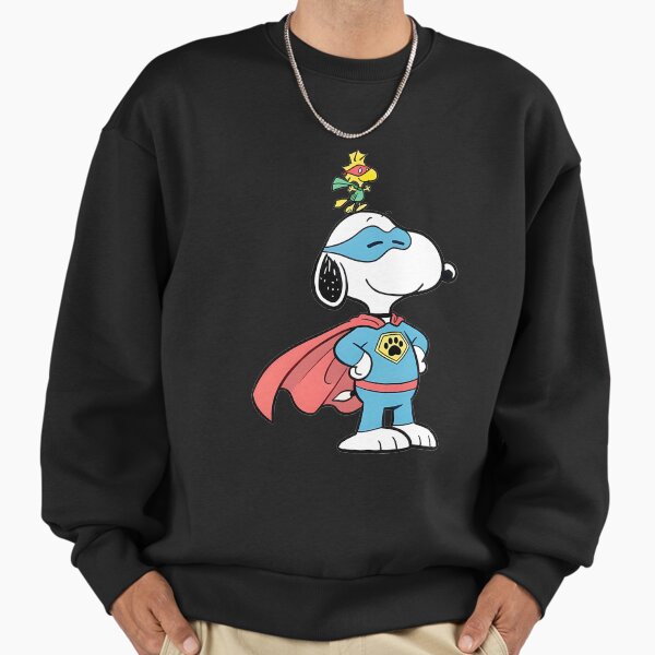 Superhero Snoopy And Woodstock Sweatshirt