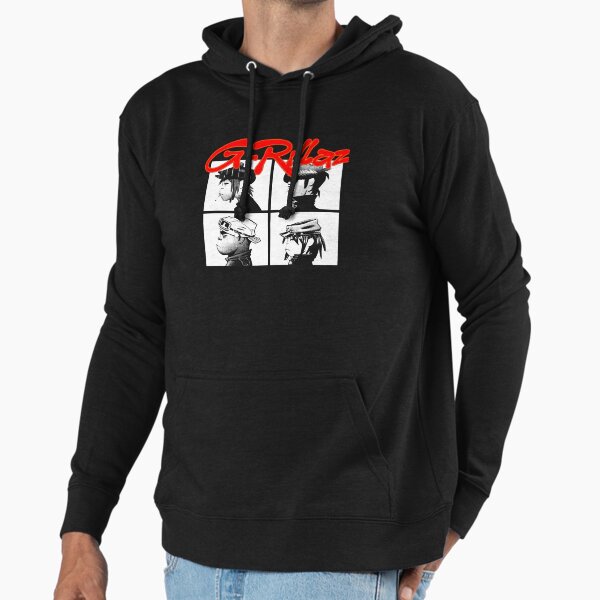 Vintage Grid of Alternative Rock Band Hoodie