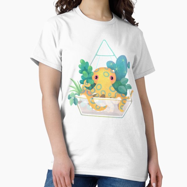 Ocean terrarium - Blue ringed octopus T-Shirt
