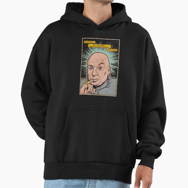 Graphic Dr. Evil character action comedy film Hoodie
