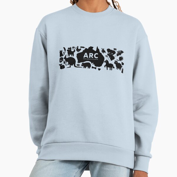 ARC Animals across Australia - black type Sweatshirt