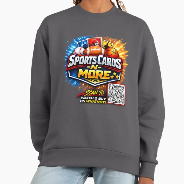 Sports Cards -N- More Logo w/QR Code Sweatshirt