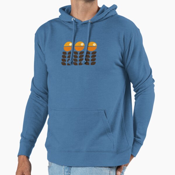 Retro flowers - mid century modern - brown and orange Hoodie