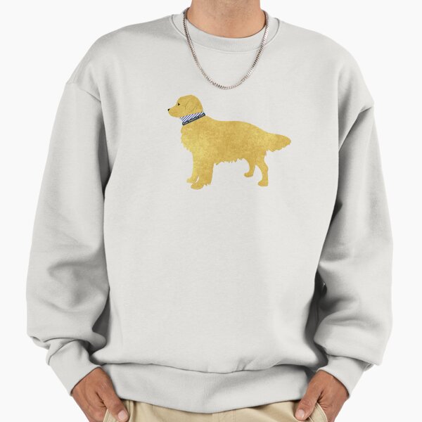 Golden Retriever Preppy Silhouette Sweatshirt