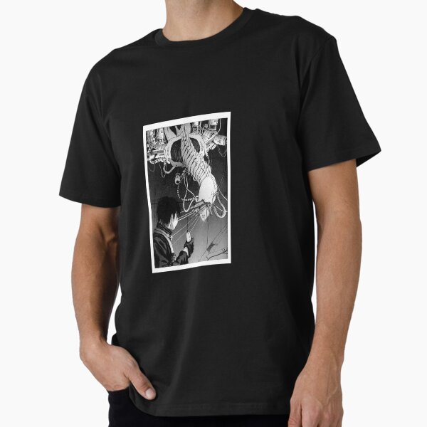 Blame! Manga Killy Cyborg Scifi Premium T-Shirt
