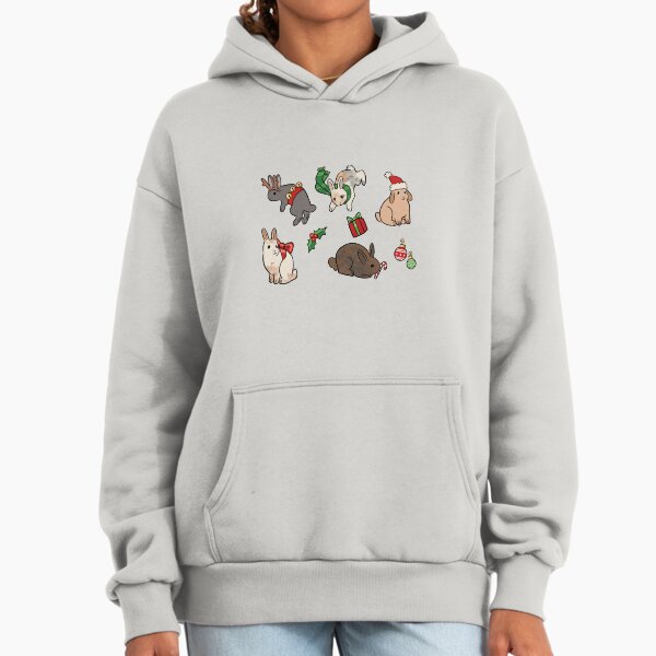 Christmas bunnies Hoodie