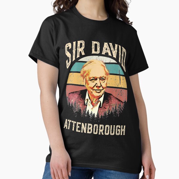 Sir David Attenborough Sun Vintage T-Shirt