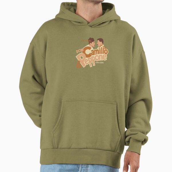 Don Camillo and Peppone Illustration - Fernandel Hoodie