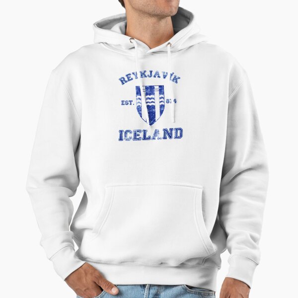 Vintage Varsity College Reykjavik Iceland Hoodie