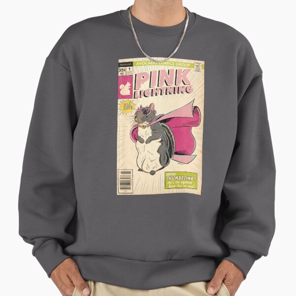 Thumbelina: Pink Lightning Comic Art Sweatshirt