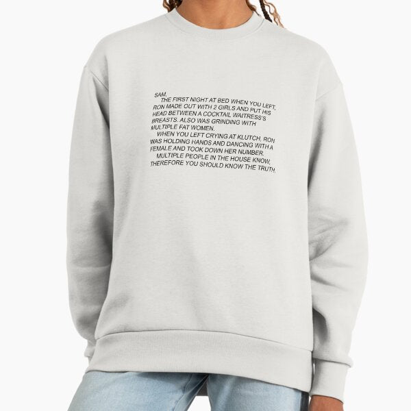 Jersey Shore The Note Sweatshirt