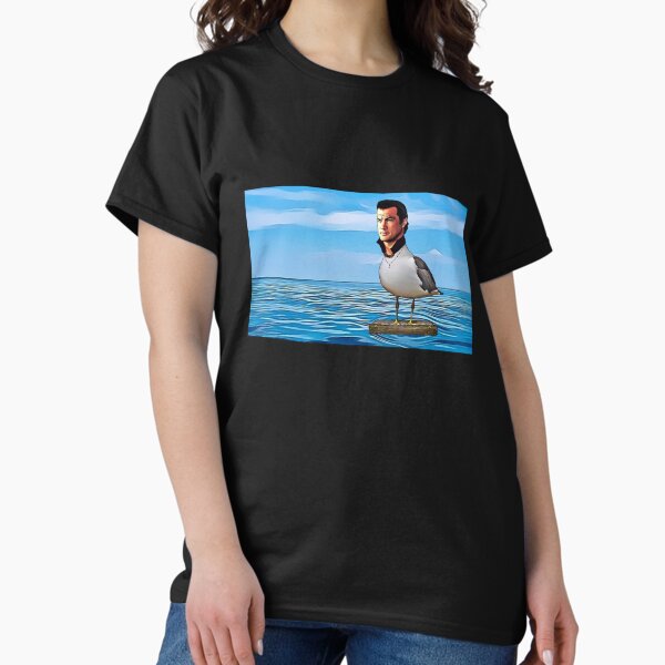 Steven Seagull at Sea T-Shirt