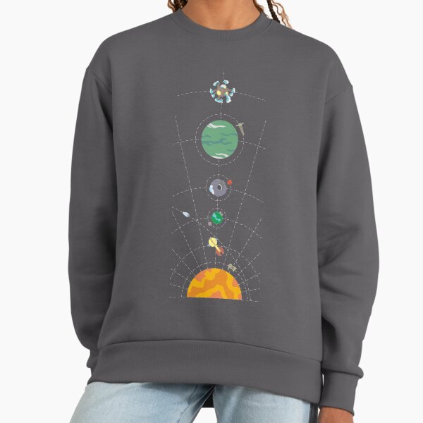 Outer Wilds Hearthian System Map Sweatshirt